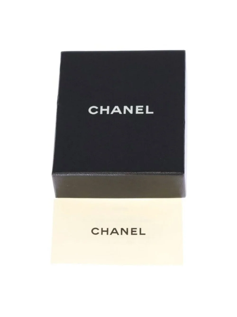 Chanel CC Logo Earrings Silver